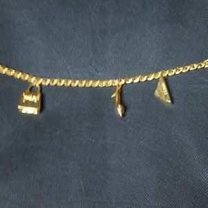 Unique Fendi charm choker